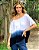 Blusa ampla hall degradê Sky - Imagem 1