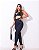 Calça jeans super modeladora efeito chapa barriga com elastico compressor - Imagem 9