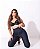 Calça jeans super modeladora efeito chapa barriga com elastico compressor - Imagem 10