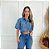 Cropped jeans com bolso - Imagem 1