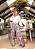 Calça pantalona bolso estampa Boho - Imagem 4
