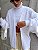Casaquinho em tricot offwhite com fio mousse e rayon divino - Imagem 6