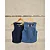 Blusa regata jeans com ziper - lavagem clara ou escura - select - Imagem 3
