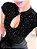 Body feminino preto manga curta com perolas bordadas - Imagem 1