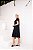Vestido em Malha Viscolycra Premium Assimétrico  preto - tamanho único - veste do 38 ao 46 - Imagem 2