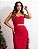 Vestido maravilhoso com ajuste lateral - Vermelho - Imagem 3