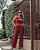 Conjunto cropped e calça marsala - Imagem 3