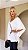 Blusa túnica com estampa Lua  com modelagem ampla - tamanho único na cor offwhite - Imagem 2