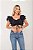 Cropped em Laise - Preto - Imagem 1