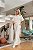 Conjunto feminino Comfy e Elegante - Off White - Imagem 2