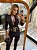 Blazer preto com 3 cintos com fivelas douradas - Imagem 2