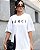 Blusa Merci com broche - Preta/Branca - Imagem 2