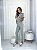 Conjunto Track Pants e tshirt Cinza - Imagem 4