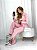 Conjunto Track pants com blazer rosa - Imagem 1