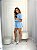 Conjunto Shorts Track e tshirt cropped - azul - Imagem 1