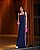 Vestido com listrinhas esportivas track - azul marinho - Imagem 6