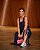 Vestido com listrinhas esportivas track - azul marinho - Imagem 5