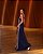 Vestido com listrinhas esportivas track - azul marinho - Imagem 8
