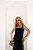 Vestido com listrinhas esportivas track - preto - Imagem 5
