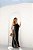 Vestido com listrinhas esportivas track - preto - Imagem 4