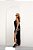Vestido com listrinhas esportivas track - preto - Imagem 3