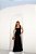 Vestido com listrinhas esportivas track - preto - Imagem 2