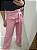 Calça pantalona musa de linho - Rosa barbie - Imagem 2