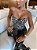 Corselet pedrarias preto - Imagem 1