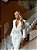 Blazer offwhite com 3 cintos com fivelas douradas - Imagem 2