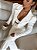 Cropped blazer offwhite com botões em metal, acompanha o top - Imagem 1