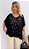 Blusa Feminina com metais - preta - Imagem 3