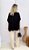 Blusa Feminina com metais - preta - Imagem 4
