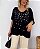 Blusa Feminina com metais - preta - Imagem 5