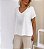 Blusa Feminina com cristais - offwhite - Imagem 3