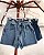 Shorts jeans Desejo - lavagem clara - Imagem 4