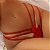 Conjunto lingerie Ilusion vermelho com lindo sutiã e calcinha fio - Imagem 8