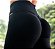 Calça legging fitness levanta bumbum na cor preta - tamanho único - Imagem 1