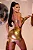 Conjunto Carnaval Saia e Top com Metal Orgânico – Dourado - Imagem 3