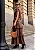 Conjunto Boho de saia e tshirt - Marrom - Imagem 2