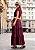 Conjunto Boho de saia e tshirt - Marsala - Imagem 2