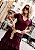 Conjunto Boho de saia e tshirt - Marsala - Imagem 5