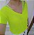 T-shirt podrinha em poliamida - Amarelo Neon - Imagem 3