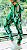 Calça legging empina bumbum com estampa verde 3D TOP - Imagem 1