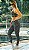 Calça legging fitness levanta bumbum com estampa 3D hypnotic - Imagem 5