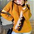 Suéter de tricot Raíssa - Amarelo - Imagem 1