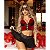 Conjunto de lingerie mini corselet - Moulin Rouge - Imagem 2