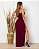 Vestido longo envelope - Marsala - Imagem 3