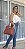 Bolsa Love com fivela dourada - Terracota - Imagem 2