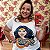 Tshirt plus size na cor branca bordada a mão - Mulher Maravilha - do tamanho P ao G5 - Imagem 9