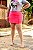Short saia com botões forrados - Pink - Imagem 8